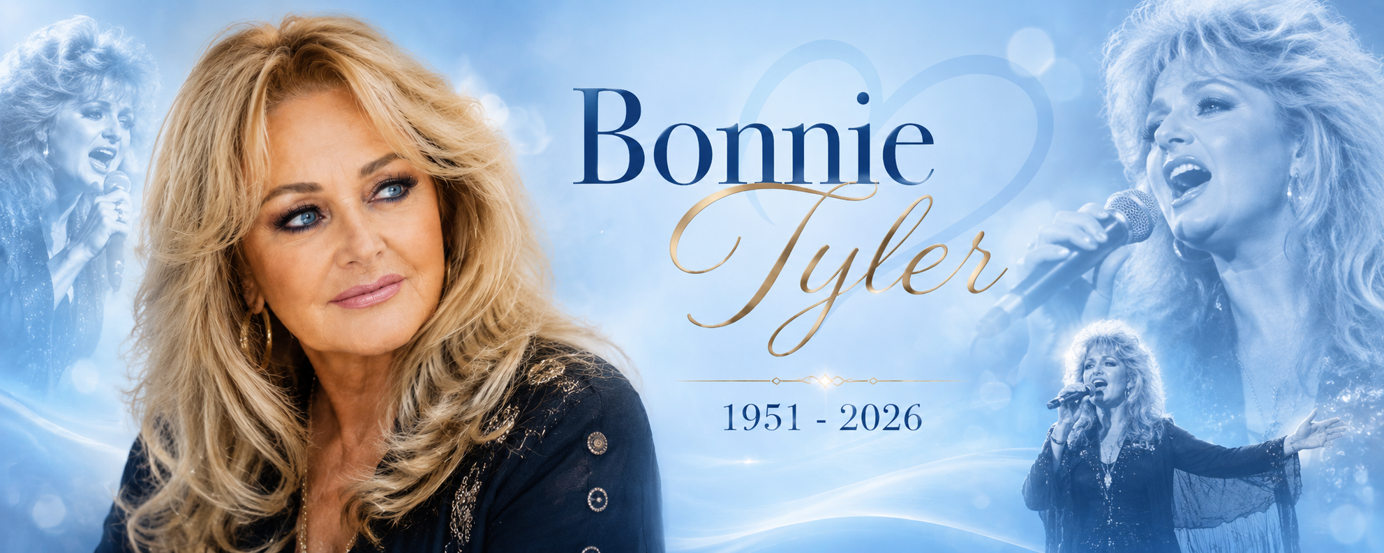 Bonnie Tyler memorial banner
