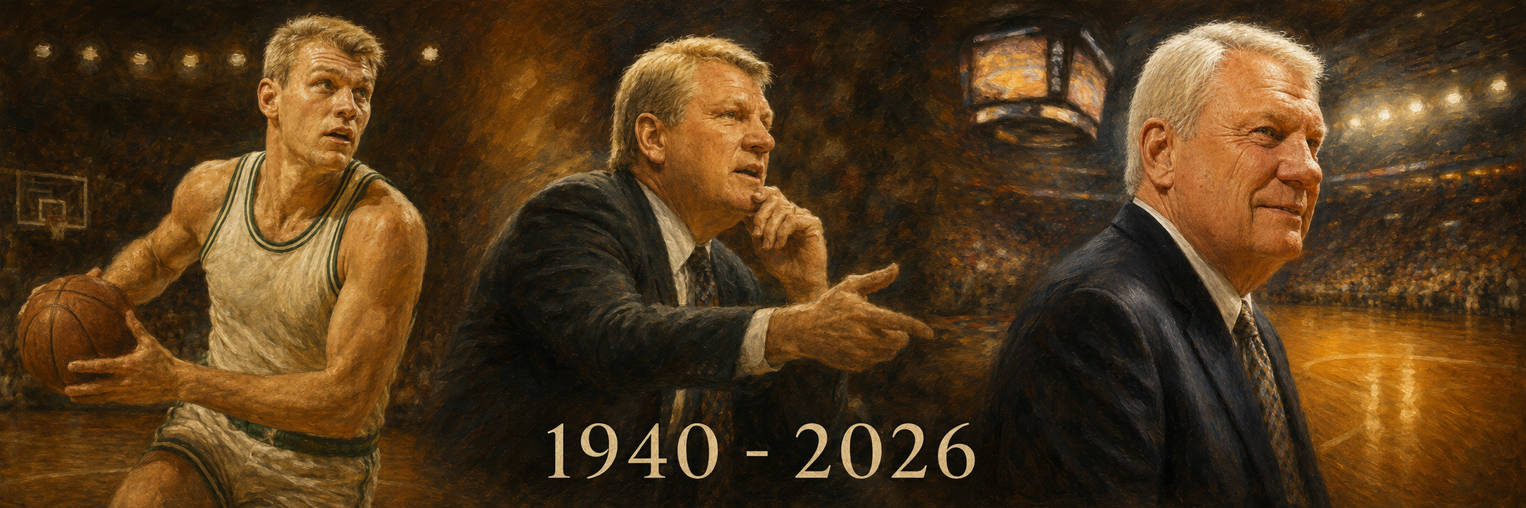 Don Nelson memorial banner