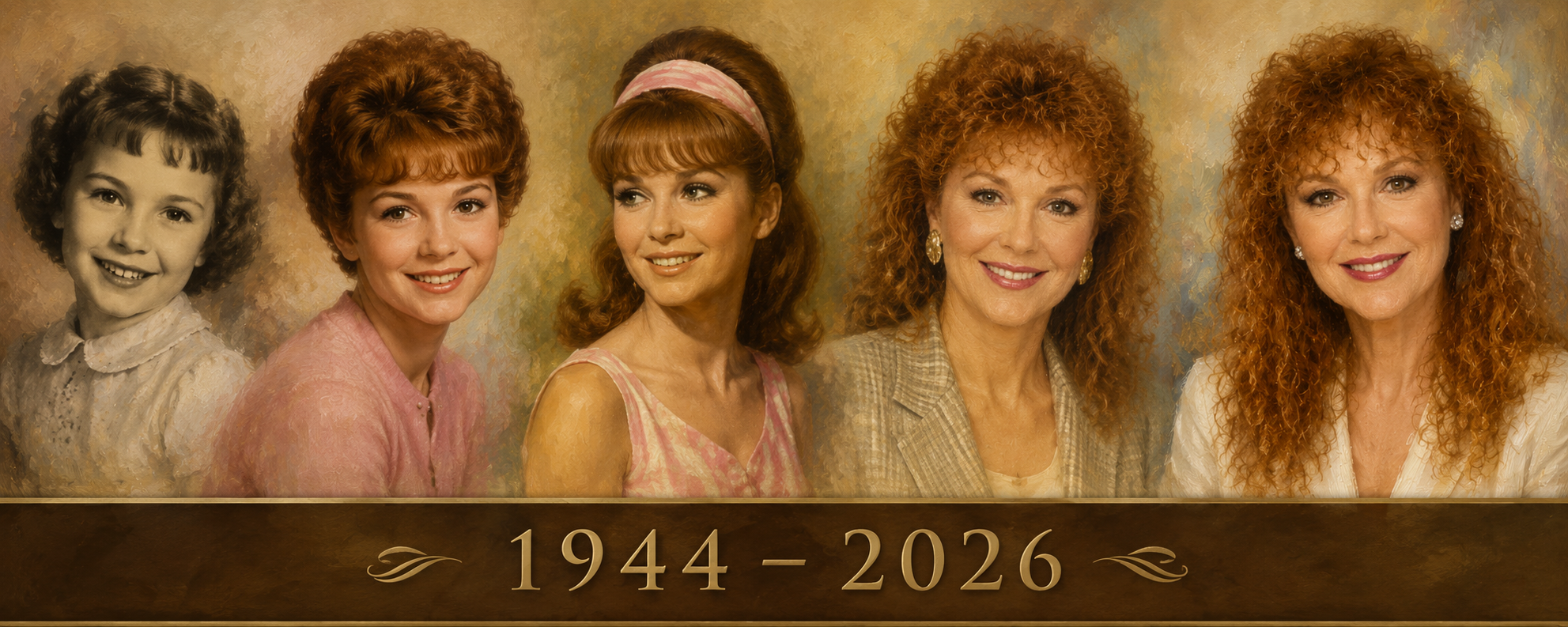 Shelley Fabares memorial banner