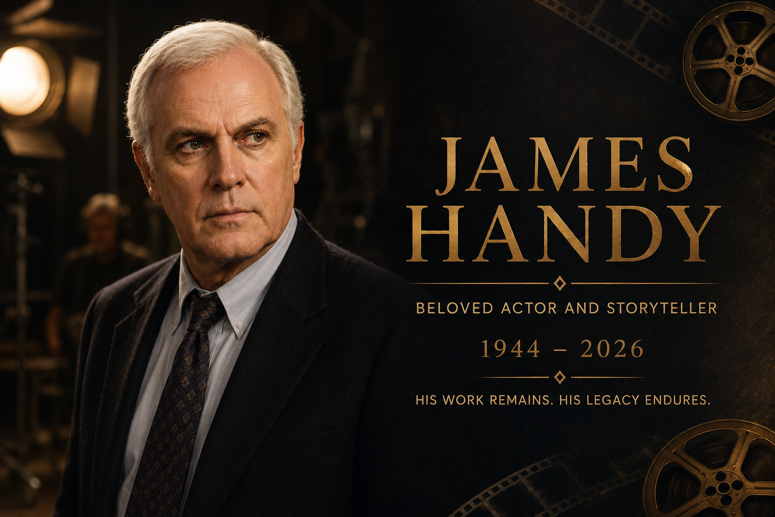 James Handy memorial banner