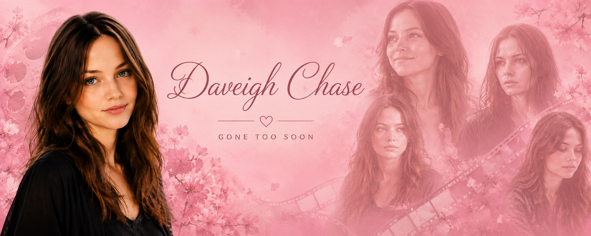 Daveigh Chase memorial banner