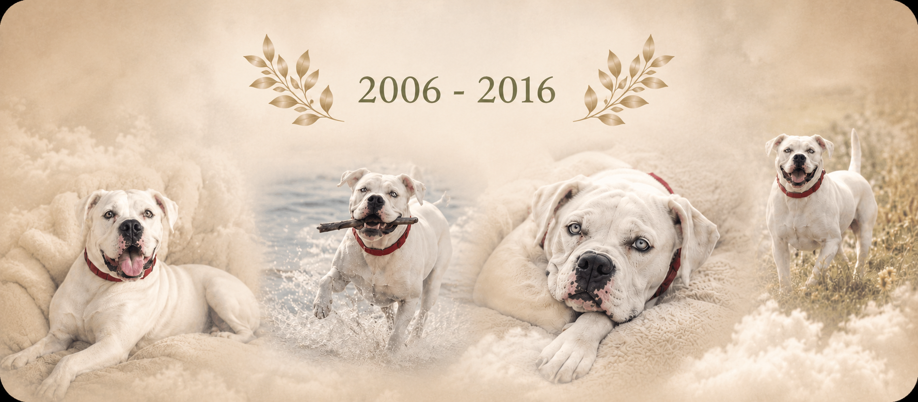 Chloe memorial banner