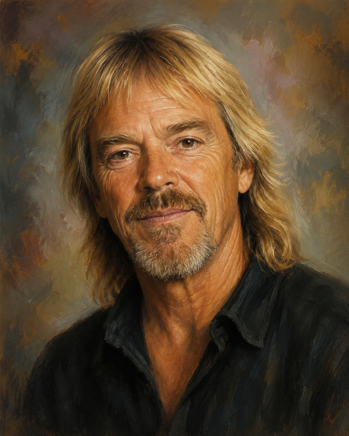 Frank Beard memorial portrait